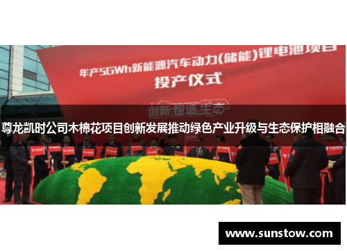 尊龙凯时公司木棉花项目创新发展推动绿色产业升级与生态保护相融合